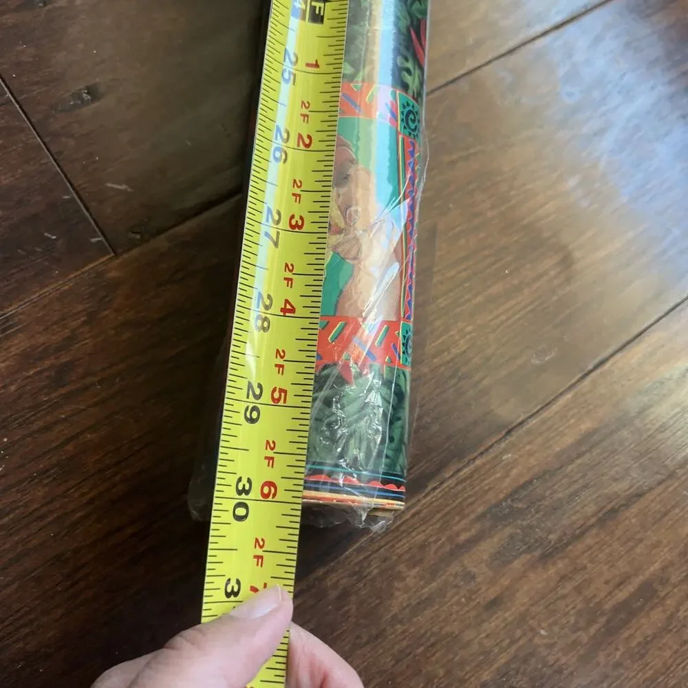 NEW Disney Lion King Grift Wrap Paper 75 Sq Mufasa Simba Vintage New Old Stuff